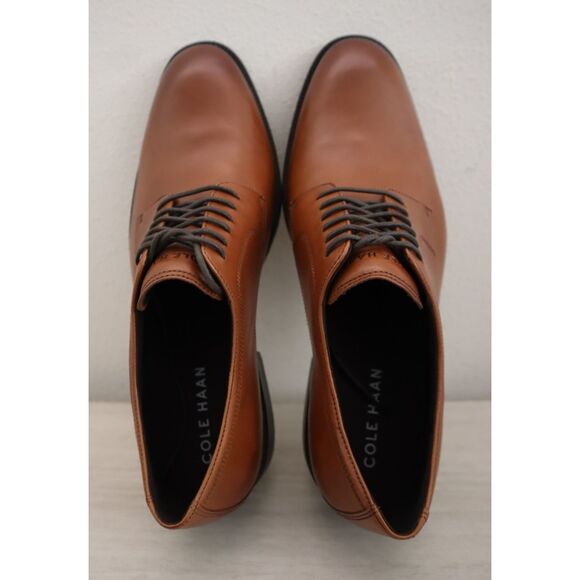 Cole Haan C38448 Men's Sz 11.5M Tan Modern Essentials Plain Toe Oxfords - Picture 2 of 16